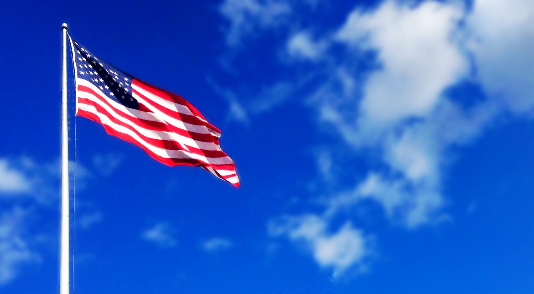 American flag background
